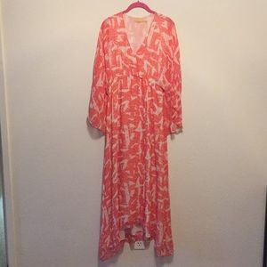 Alice and Olivia Coral Dress